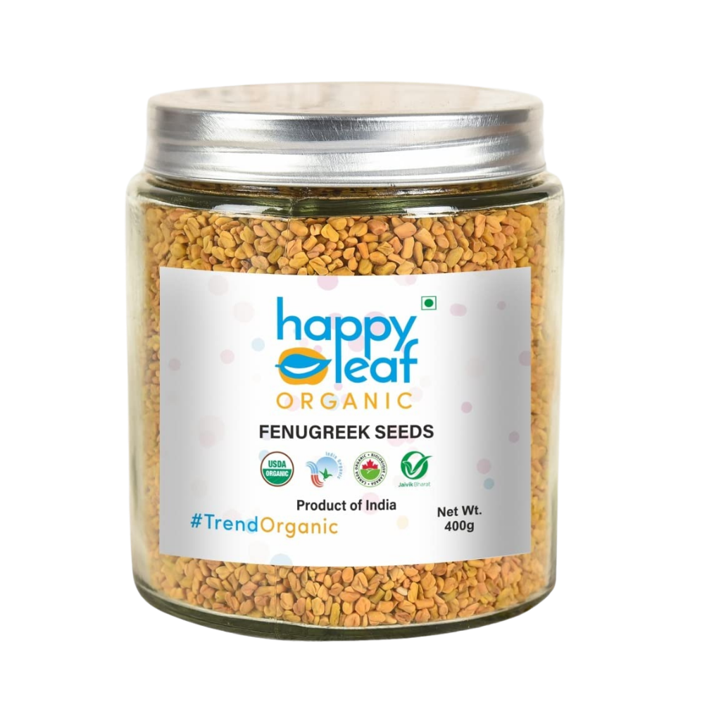 Happy Leaf Organic Fenugreek 400 g buy online USA - 1